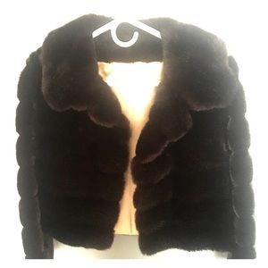 Vintage faux fur